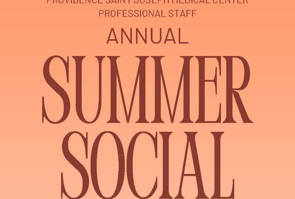 Tuesday, Sept. 1: Physician Summer Social